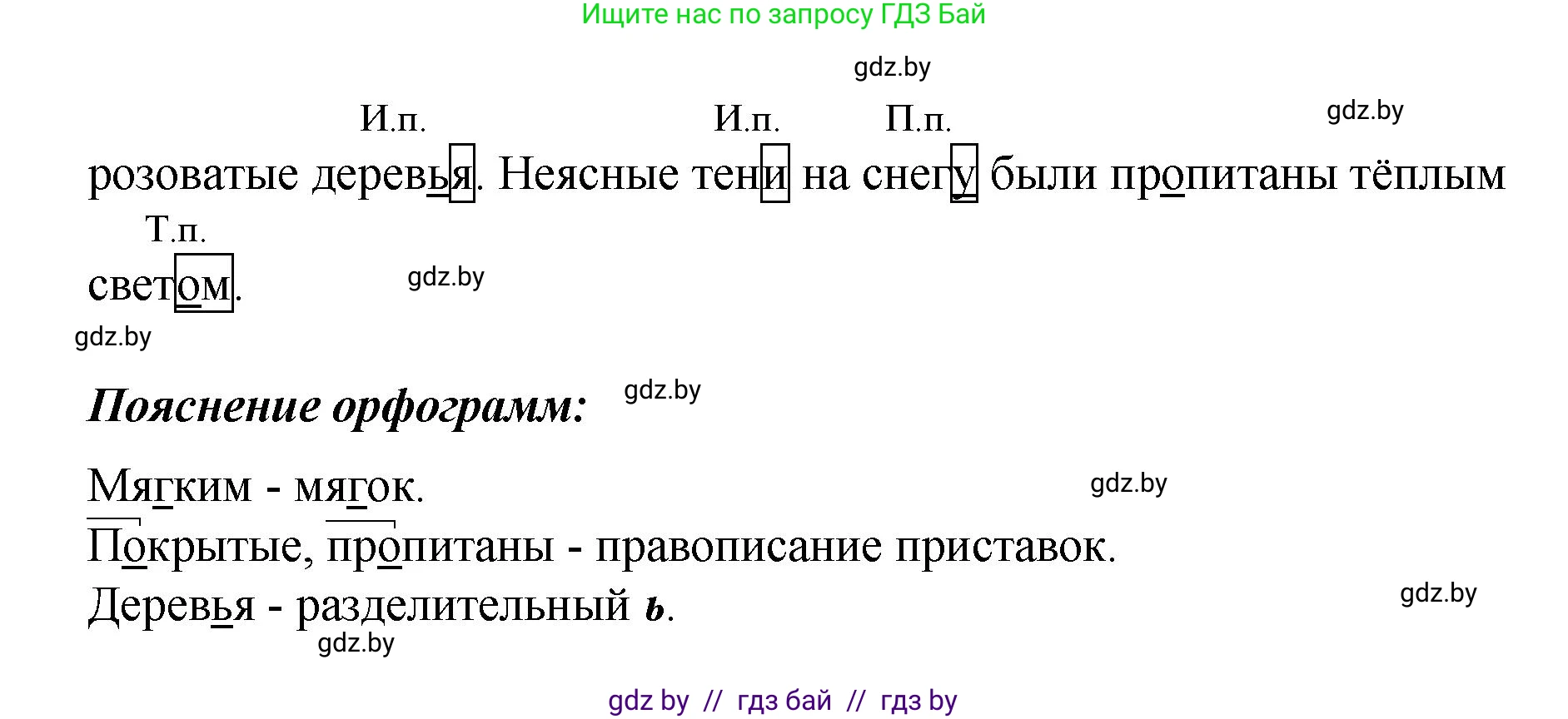 Русский язык, 4 класс Учебник, авторы: Антипова Маргарита Борисовна, Верниковская Алла Викторовна, Грабчикова Елена Самарьевна, издательство Академия образования, Минск, 2024, оранжевого цвета, Часть 1, страница 64, номер 113, Решение (продолжение 2)
