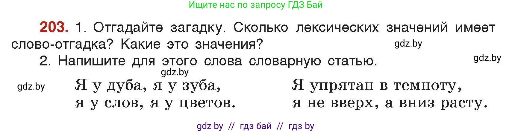 Русский язык, 5 класс Учебник, авторы: Мурина Лариса Александровна, Игнатович Татьяна Владимировна, Жадейко Жанна Фёдоровна, издательство Академия образования, Минск, 2025, голубого цвета, Часть 2, страница 101, номер 203, Условие