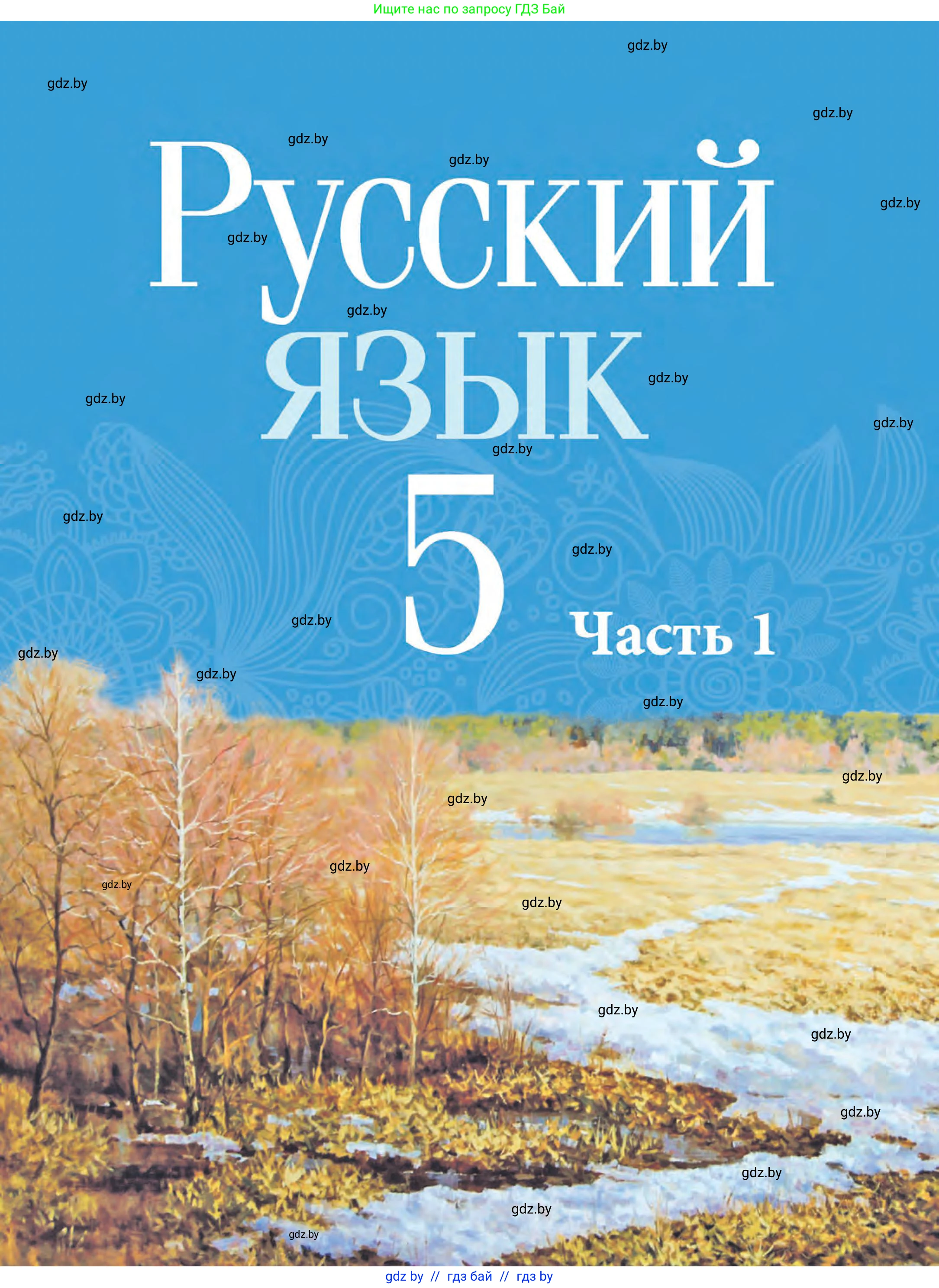 Русский язык, 5 класс Учебник, авторы: Мурина Лариса Александровна, Игнатович Татьяна Владимировна, Жадейко Жанна Фёдоровна, издательство Академия образования, Минск, 2025, голубого цвета, 