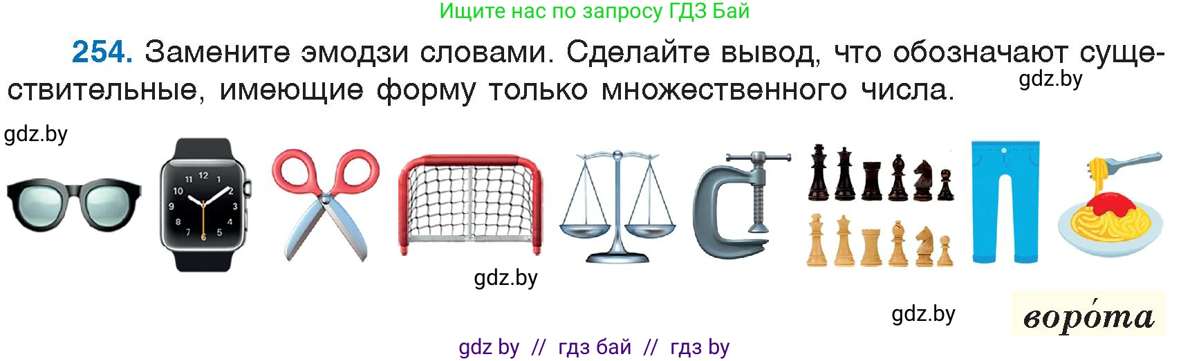 Русский язык, 6 класс Учебник, авторы: Мурина Лариса Александровна, Игнатович Татьяна Владимировна, Жадейко Жанна Фёдоровна, издательство Национальный институт образования, Минск, 2020, страница 121, номер 254, Условие