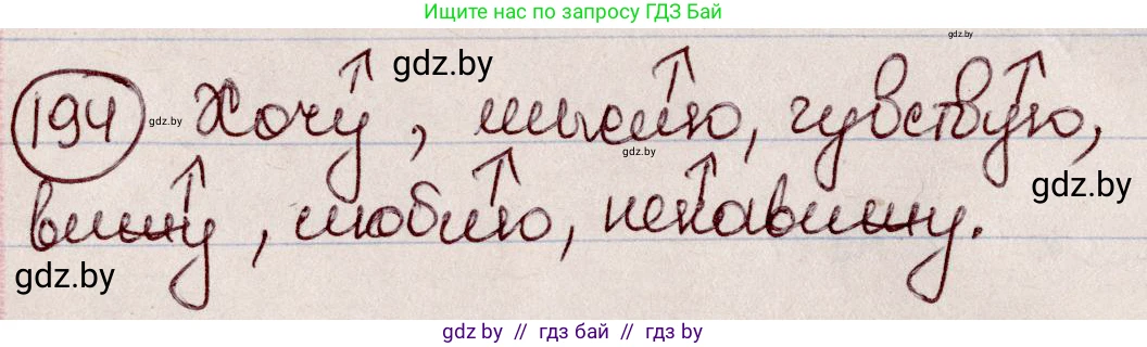 Русский язык, 6 класс Учебник, авторы: Мурина Лариса Александровна, Игнатович Татьяна Владимировна, Жадейко Жанна Фёдоровна, издательство Национальный институт образования, Минск, 2020, страница 91, номер 194, Решение 2