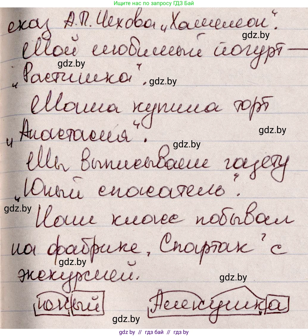 Русский язык, 6 класс Учебник, авторы: Мурина Лариса Александровна, Игнатович Татьяна Владимировна, Жадейко Жанна Фёдоровна, издательство Национальный институт образования, Минск, 2020, страница 108, номер 224, Решение 2 (продолжение 2)