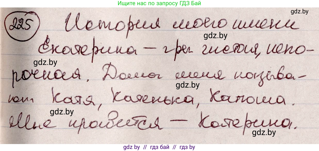 Русский язык, 6 класс Учебник, авторы: Мурина Лариса Александровна, Игнатович Татьяна Владимировна, Жадейко Жанна Фёдоровна, издательство Национальный институт образования, Минск, 2020, страница 108, номер 225, Решение 2