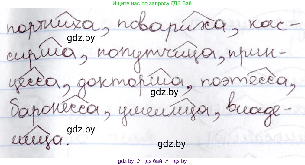 Русский язык, 6 класс Учебник, авторы: Мурина Лариса Александровна, Игнатович Татьяна Владимировна, Жадейко Жанна Фёдоровна, издательство Национальный институт образования, Минск, 2020, страница 141, номер 295, Решение 2 (продолжение 2)