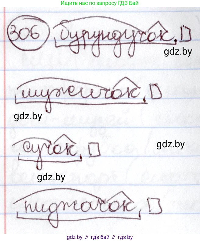 Русский язык, 6 класс Учебник, авторы: Мурина Лариса Александровна, Игнатович Татьяна Владимировна, Жадейко Жанна Фёдоровна, издательство Национальный институт образования, Минск, 2020, страница 145, номер 306, Решение 2