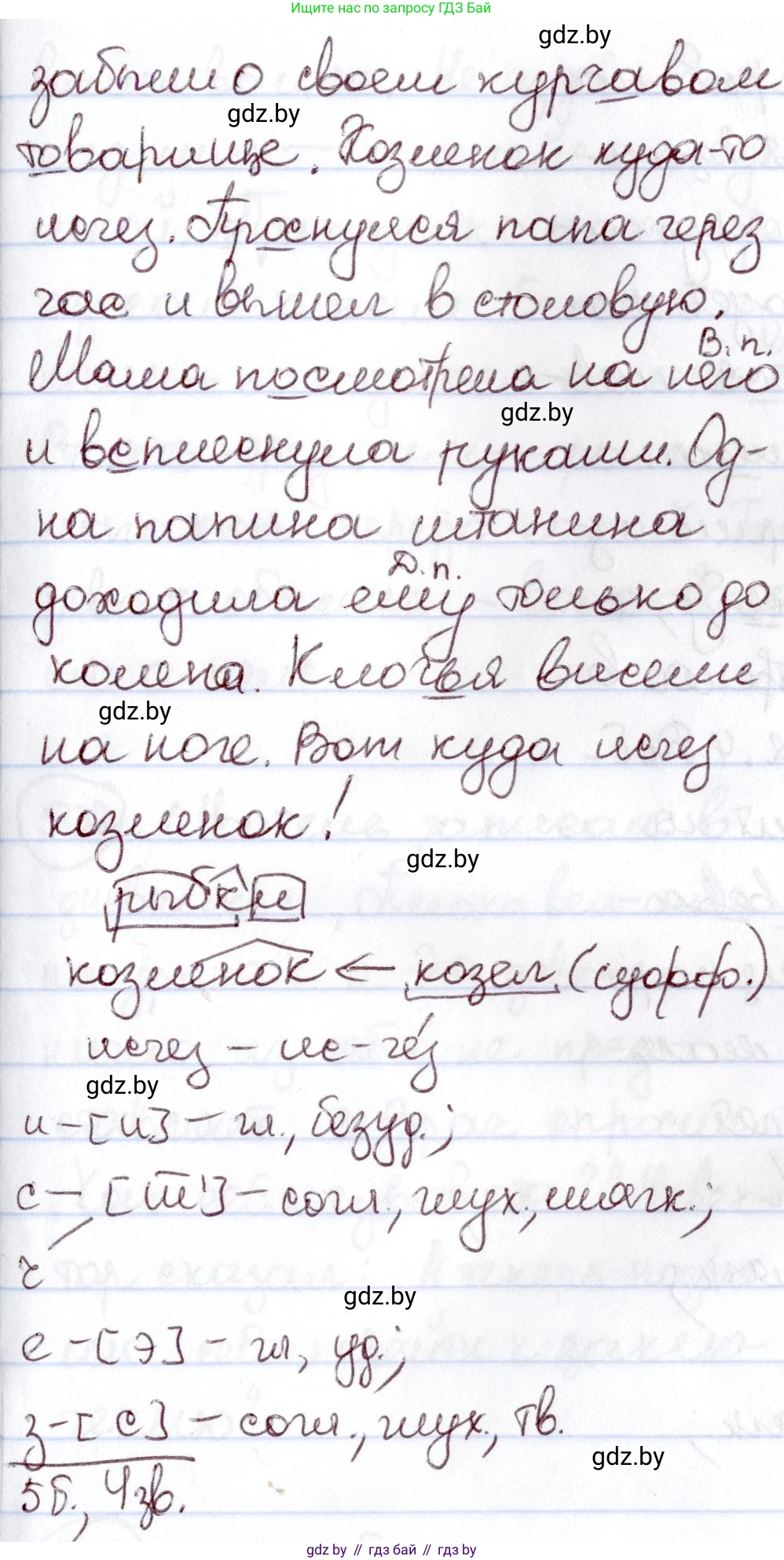 Русский язык, 6 класс Учебник, авторы: Мурина Лариса Александровна, Игнатович Татьяна Владимировна, Жадейко Жанна Фёдоровна, издательство Национальный институт образования, Минск, 2020, страница 217, номер 504, Решение 2 (продолжение 2)