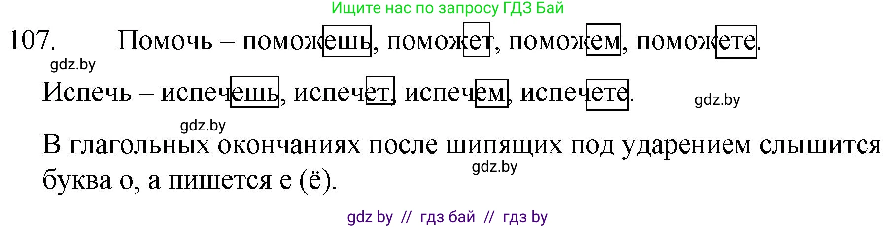 Русский язык, 7 класс Учебник, авторы: Волынец Татьяна Николаевна, Литвинко Франя Михайловна, Долбик Елена Евгеньевна, Таяновская И В, Винник И Р, издательство Национальный институт образования, Минск, 2020, бирюзового цвета, страница 57, номер 107, Решение