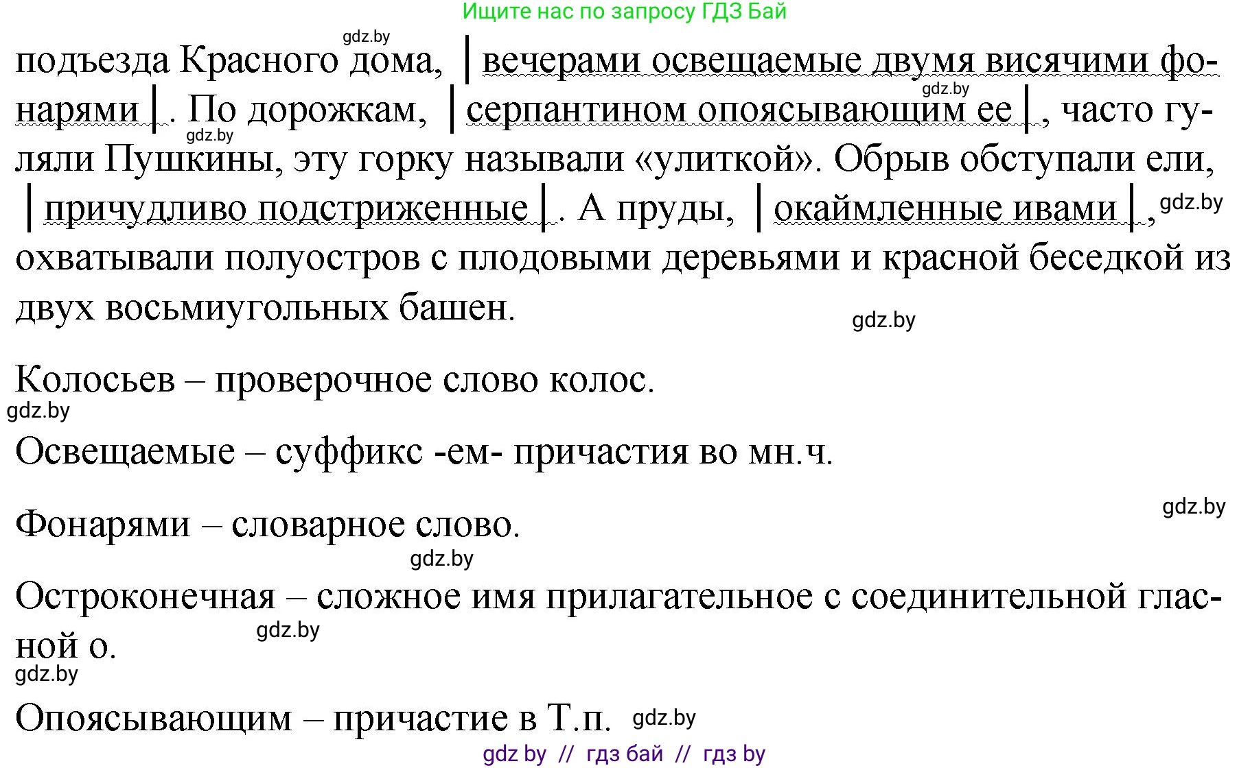 Русский язык, 7 класс Учебник, авторы: Волынец Татьяна Николаевна, Литвинко Франя Михайловна, Долбик Елена Евгеньевна, Таяновская И В, Винник И Р, издательство Национальный институт образования, Минск, 2020, бирюзового цвета, страница 113, номер 230, Решение (продолжение 2)