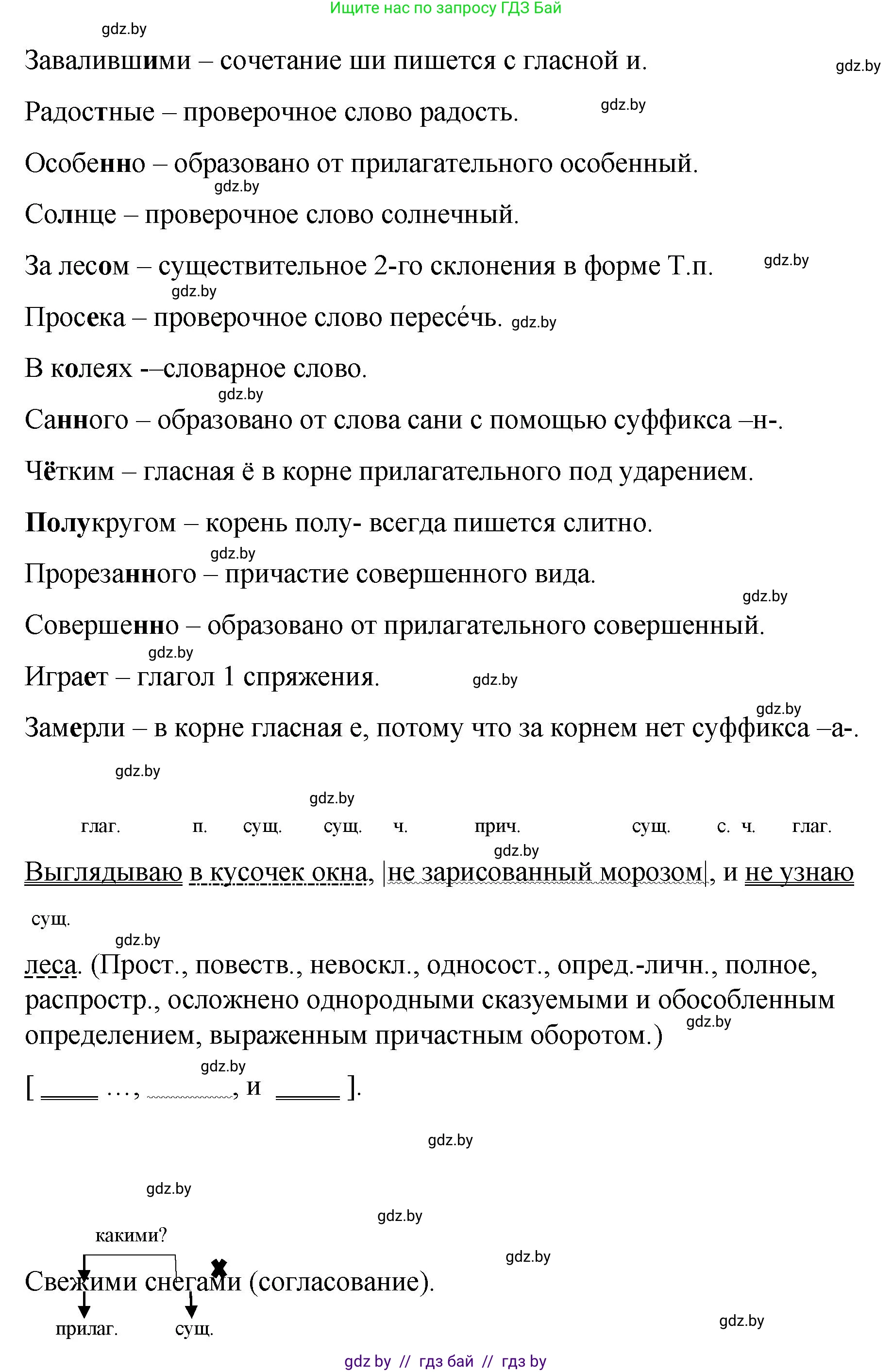 Русский язык, 8 класс Учебник, авторы: Мурина Лариса Александровна, Долбик Елена Евгеньевна, Леонович Валентина Леонидовна, Жадейко Жанна Фёдоровна, издательство Академия образования, Минск, 2024, страница 133, номер 249, Решение (продолжение 2)