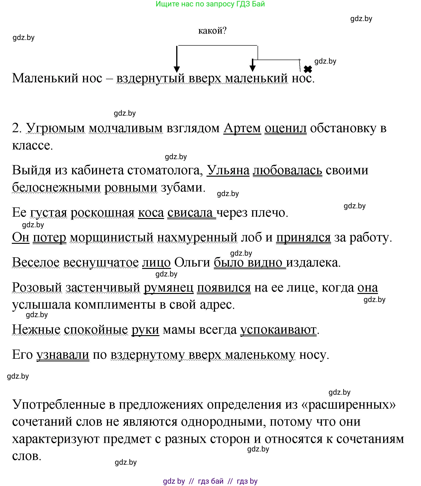 Русский язык, 8 класс Учебник, авторы: Мурина Лариса Александровна, Долбик Елена Евгеньевна, Леонович Валентина Леонидовна, Жадейко Жанна Фёдоровна, издательство Академия образования, Минск, 2024, страница 142, номер 259, Решение (продолжение 2)