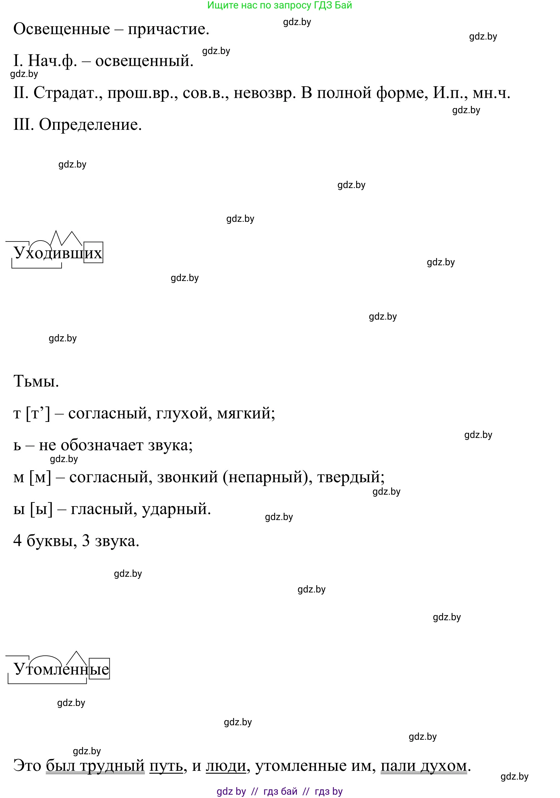 Русский язык, 8 класс Учебник, авторы: Мурина Лариса Александровна, Долбик Елена Евгеньевна, Леонович Валентина Леонидовна, Жадейко Жанна Фёдоровна, издательство Академия образования, Минск, 2024, страница 168, номер 307, Решение (продолжение 3)