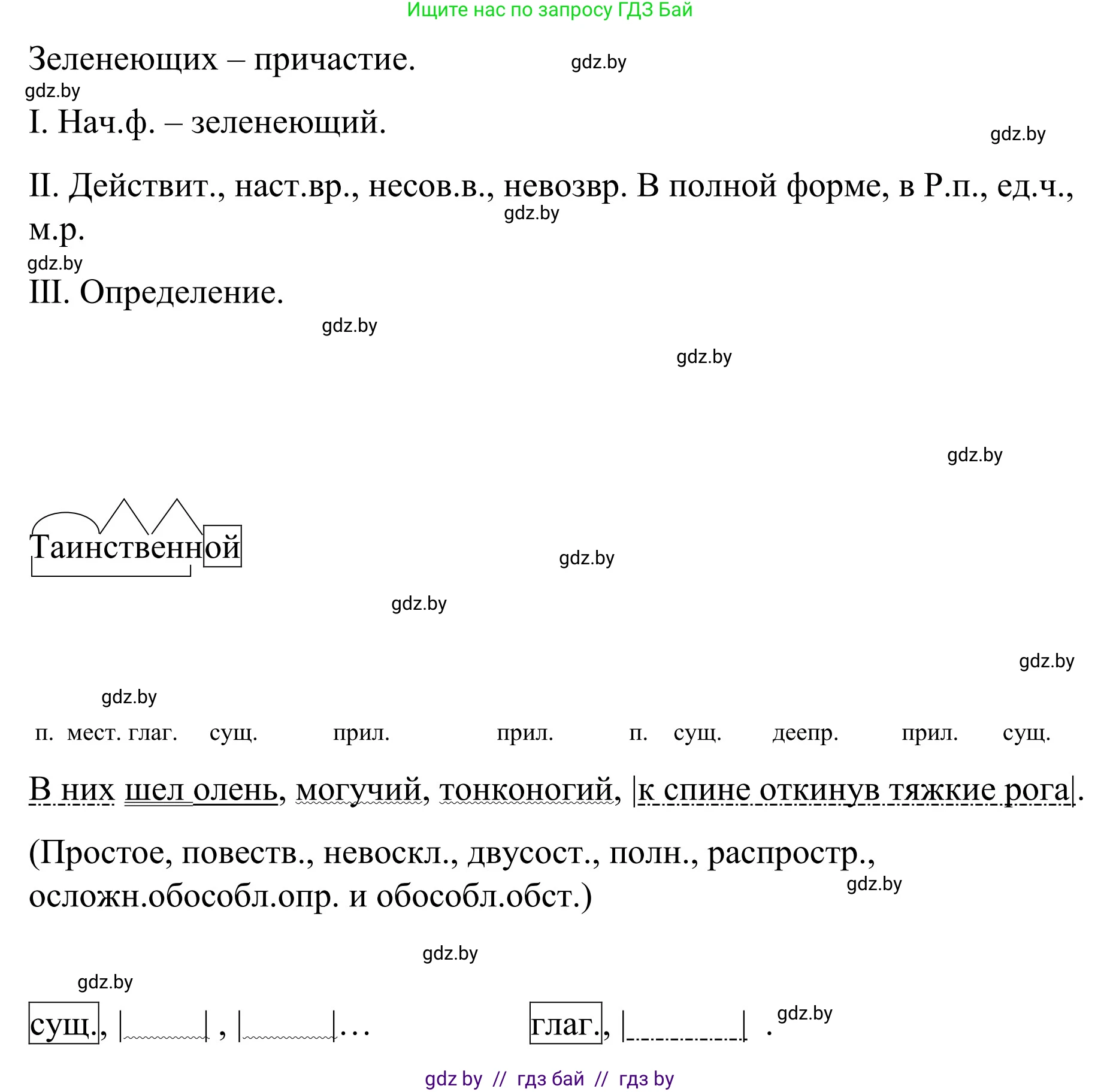 Русский язык, 8 класс Учебник, авторы: Мурина Лариса Александровна, Долбик Елена Евгеньевна, Леонович Валентина Леонидовна, Жадейко Жанна Фёдоровна, издательство Академия образования, Минск, 2024, страница 170, номер 310, Решение (продолжение 4)