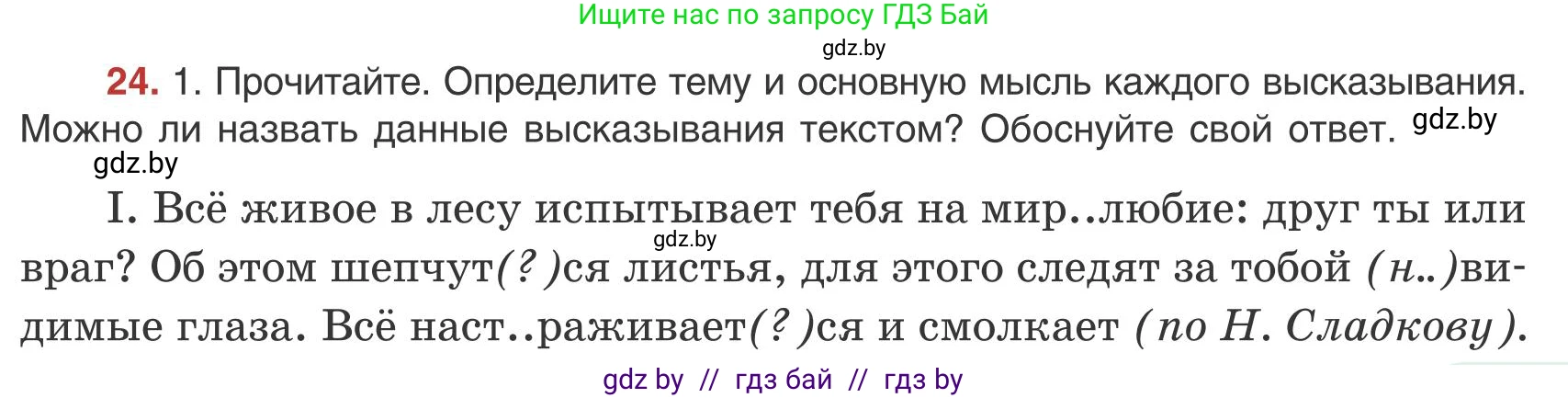 Русский язык, 9 класс Учебник, авторы: Мурина Лариса Александровна, Литвинко Франя Михайловна, Долбик Елена Евгеньевна, Пипченко Н М, Германович С Ф, Таяновская И В, издательство Академия образования, Минск, 2025, страница 19, номер 24, Условие 2025