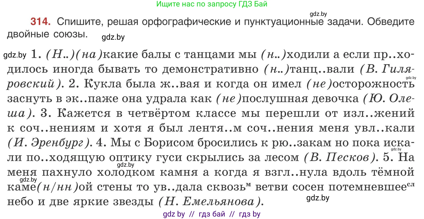 Русский язык, 9 класс Учебник, авторы: Мурина Лариса Александровна, Литвинко Франя Михайловна, Долбик Елена Евгеньевна, Пипченко Н М, Германович С Ф, Таяновская И В, издательство Академия образования, Минск, 2025, страница 178, номер 314, Условие 2025