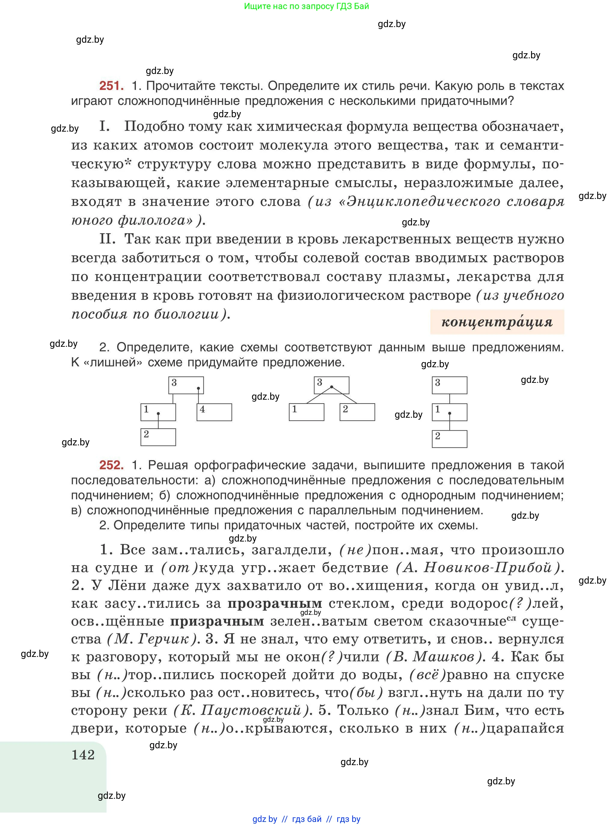 Русский язык, 9 класс Учебник, авторы: Мурина Лариса Александровна, Литвинко Франя Михайловна, Долбик Елена Евгеньевна, Пипченко Н М, Германович С Ф, Таяновская И В, издательство Академия образования, Минск, 2025, страница 142