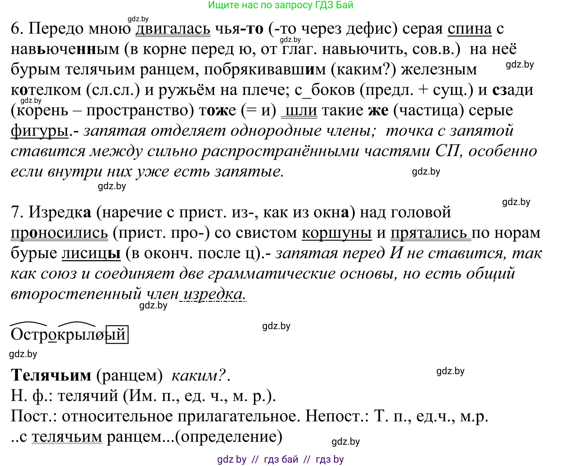 Русский язык, 9 класс Учебник, авторы: Мурина Лариса Александровна, Литвинко Франя Михайловна, Долбик Елена Евгеньевна, Пипченко Н М, Германович С Ф, Таяновская И В, издательство Академия образования, Минск, 2025, страница 46, номер 64, Решение 2025 (продолжение 2)
