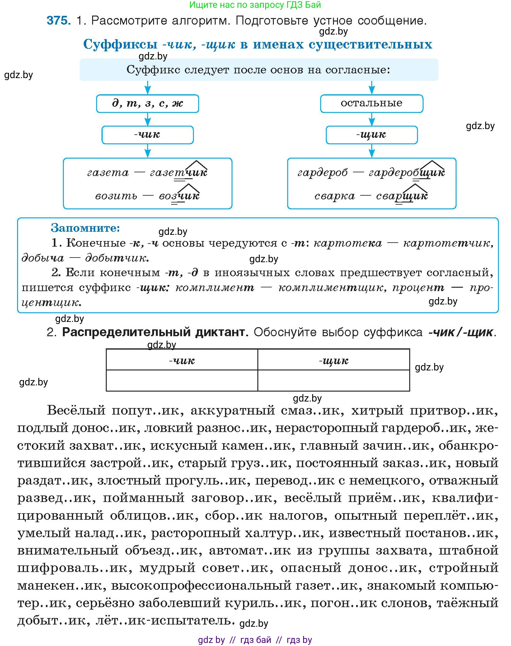 Русский язык, 10 класс Учебник, авторы: Леонович Валентина Леонидовна, Саникович Валентина Александровна, Литвинко Франя Михайловна, Волынец Татьяна Николаевна, Долбик Елена Евгеньевна, Малецкая М И, Мурина Лариса Александровна, Таяновская И В, издательство Национальный институт образования, Минск, 2020, страница 200, номер 375, Условие