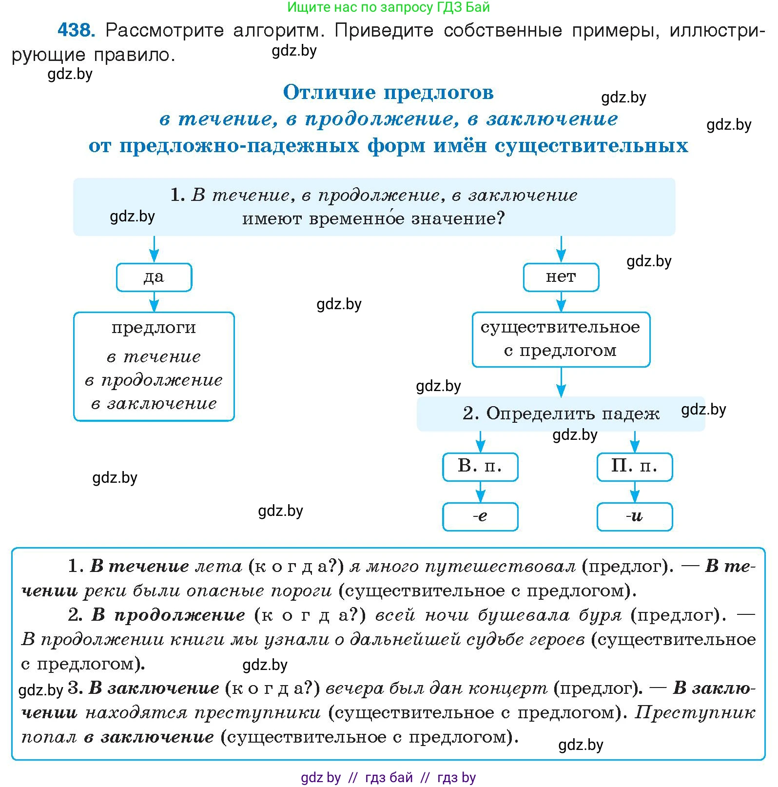 Русский язык, 10 класс Учебник, авторы: Леонович Валентина Леонидовна, Саникович Валентина Александровна, Литвинко Франя Михайловна, Волынец Татьяна Николаевна, Долбик Елена Евгеньевна, Малецкая М И, Мурина Лариса Александровна, Таяновская И В, издательство Национальный институт образования, Минск, 2020, страница 234, номер 438, Условие