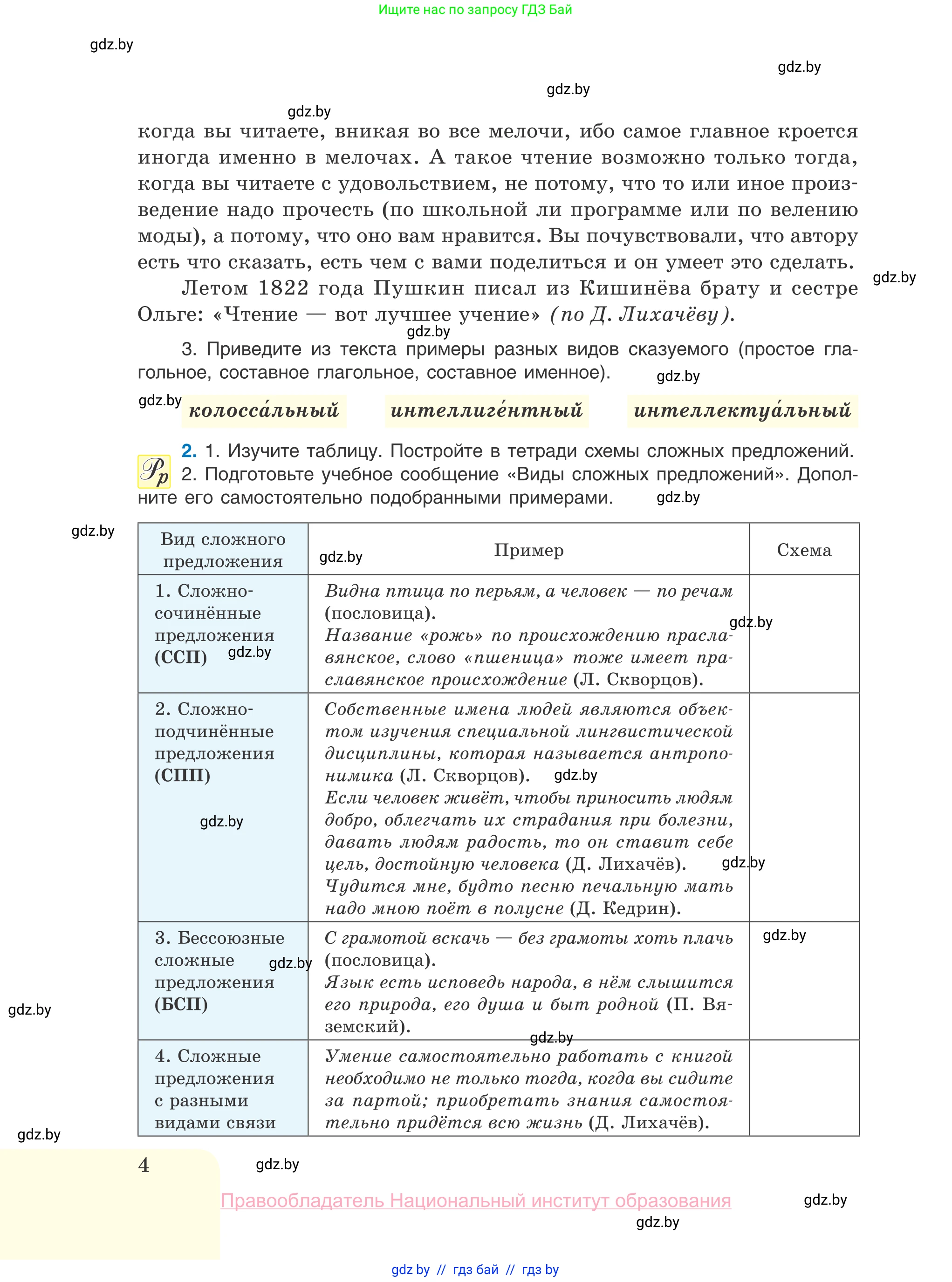 Русский язык, 10 класс Учебник, авторы: Леонович Валентина Леонидовна, Саникович Валентина Александровна, Литвинко Франя Михайловна, Волынец Татьяна Николаевна, Долбик Елена Евгеньевна, Малецкая М И, Мурина Лариса Александровна, Таяновская И В, издательство Национальный институт образования, Минск, 2020, страница 4