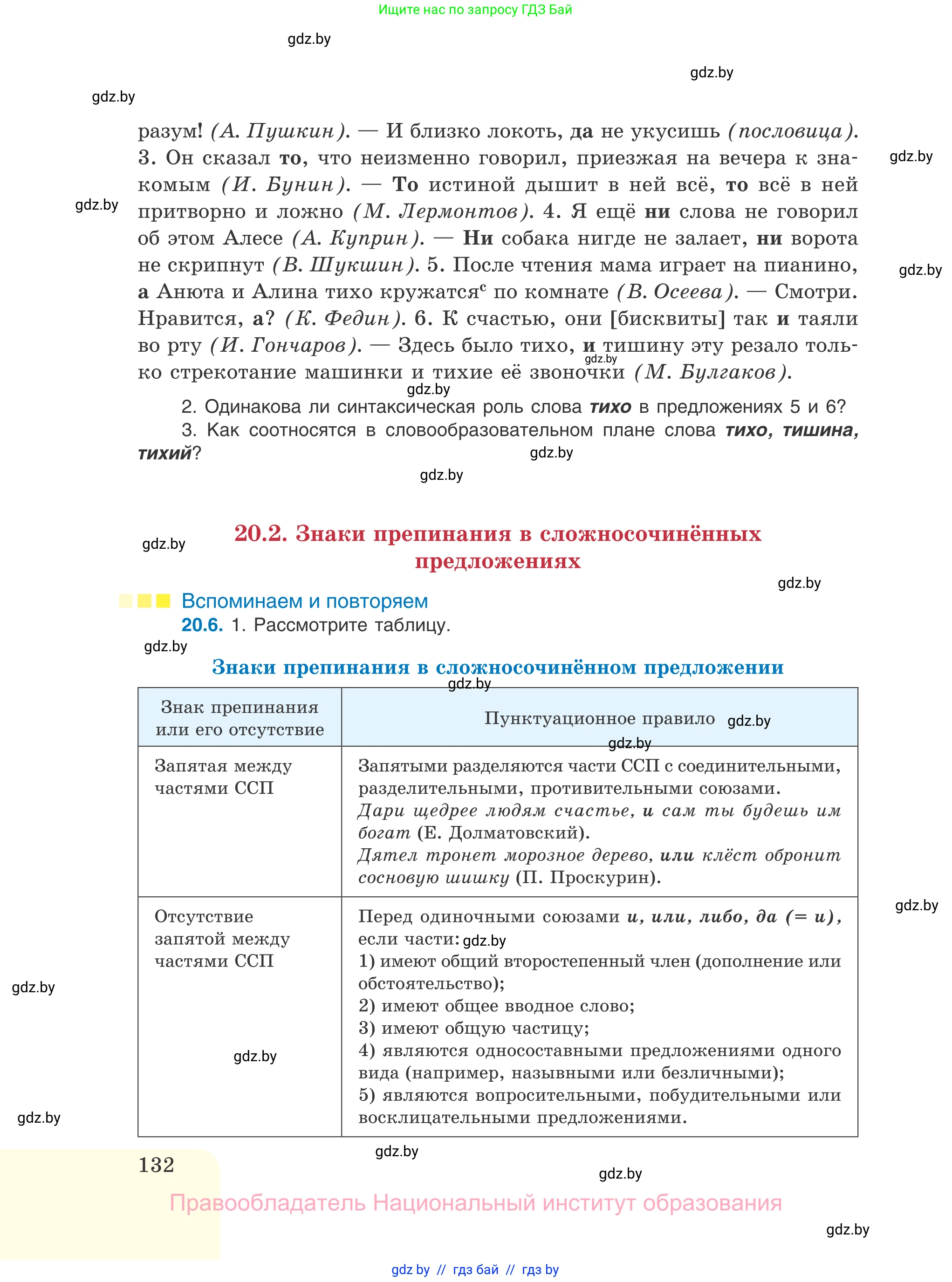 Русский язык, 11 класс Учебник, авторы: Долбик Елена Евгеньевна, Литвинко Франя Михайловна, Мурина Лариса Александровна, Шиманович Т В, Таяновская И В, Орловская О Я, издательство Национальный институт образования, Минск, 2021, страница 132