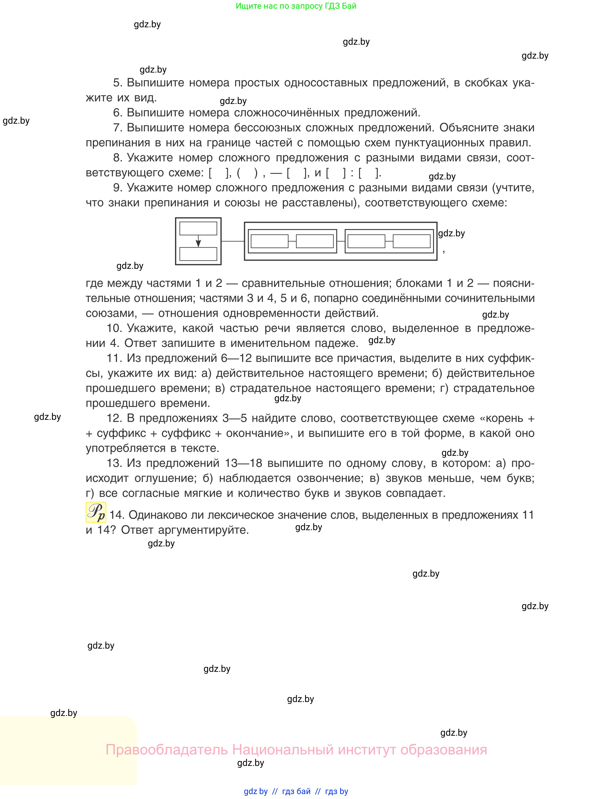 Русский язык, 11 класс Учебник, авторы: Долбик Елена Евгеньевна, Литвинко Франя Михайловна, Мурина Лариса Александровна, Шиманович Т В, Таяновская И В, Орловская О Я, издательство Национальный институт образования, Минск, 2021, страница 244