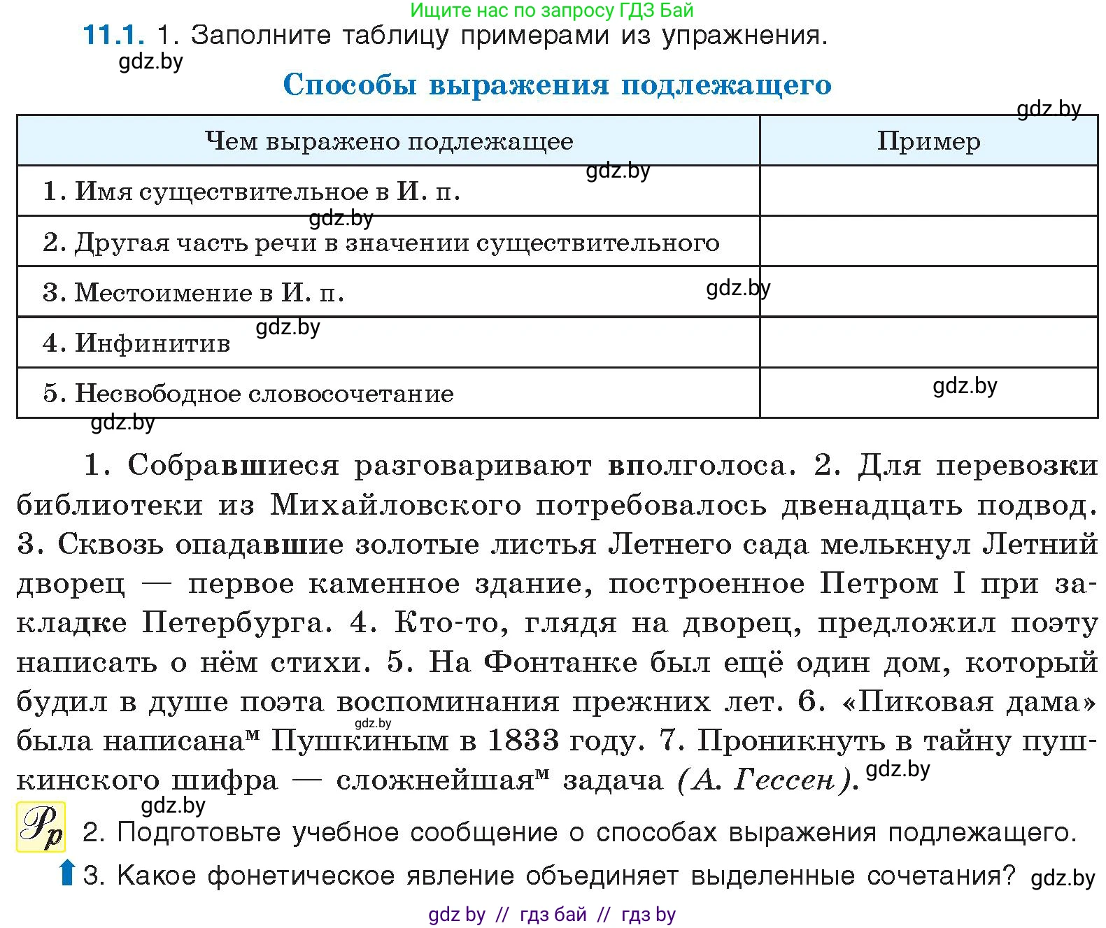 Русский язык, 11 класс Учебник, авторы: Долбик Елена Евгеньевна, Литвинко Франя Михайловна, Мурина Лариса Александровна, Шиманович Т В, Таяновская И В, Орловская О Я, издательство Национальный институт образования, Минск, 2021, страница 64, номер 11.1, Условие