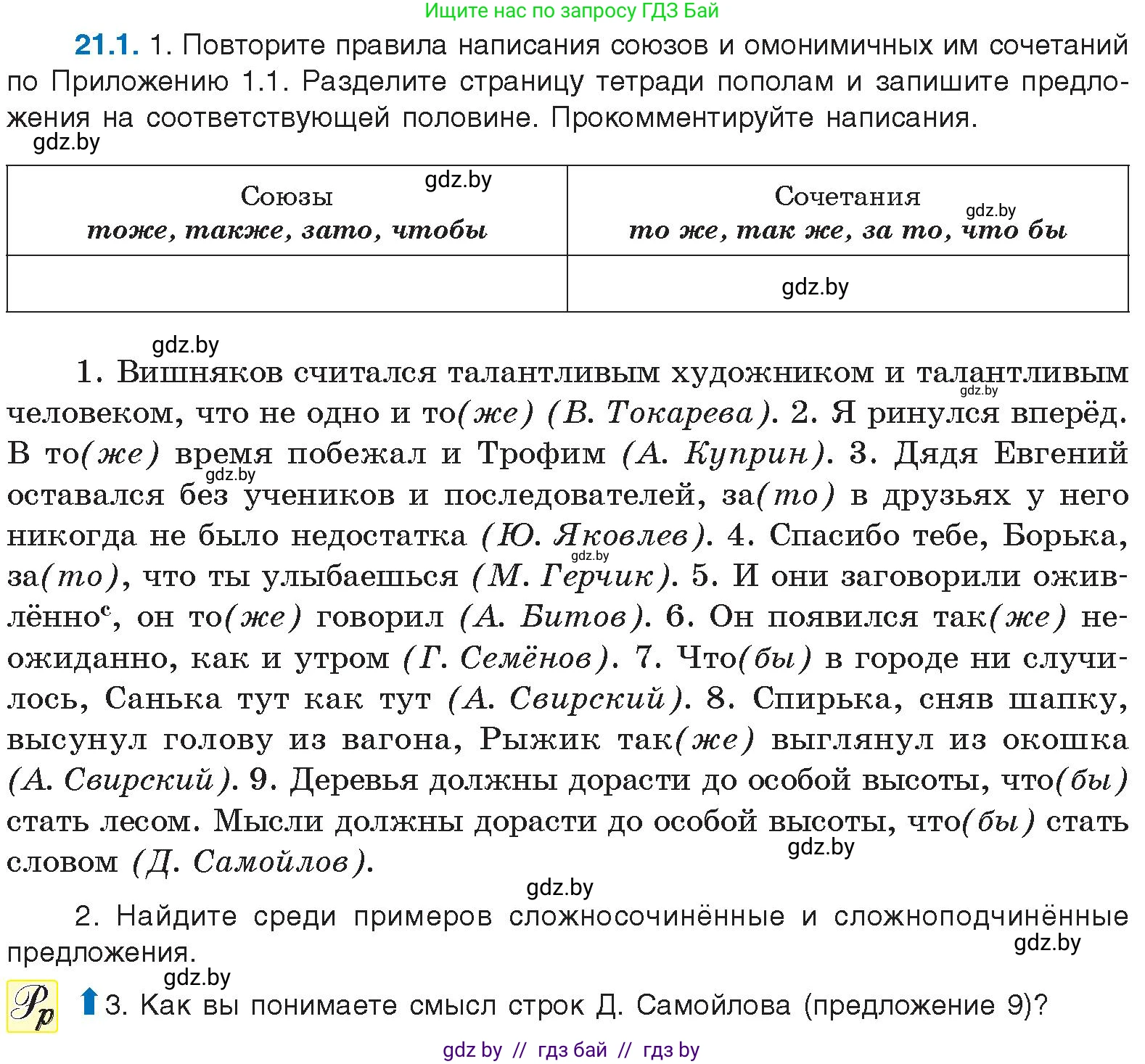 Русский язык, 11 класс Учебник, авторы: Долбик Елена Евгеньевна, Литвинко Франя Михайловна, Мурина Лариса Александровна, Шиманович Т В, Таяновская И В, Орловская О Я, издательство Национальный институт образования, Минск, 2021, страница 137, номер 21.1, Условие