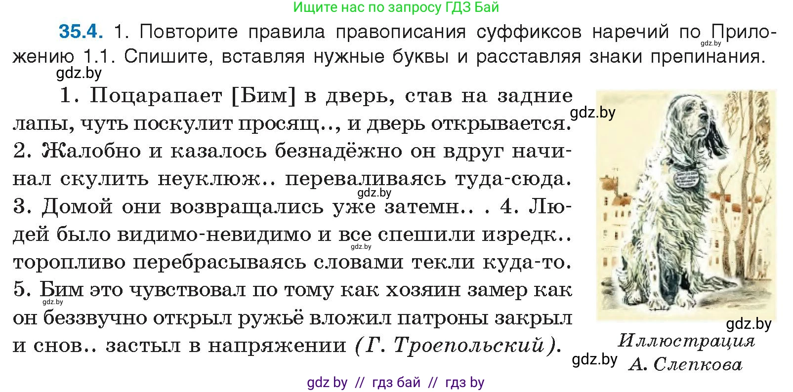 Русский язык, 11 класс Учебник, авторы: Долбик Елена Евгеньевна, Литвинко Франя Михайловна, Мурина Лариса Александровна, Шиманович Т В, Таяновская И В, Орловская О Я, издательство Национальный институт образования, Минск, 2021, страница 247, номер 35.4, Условие