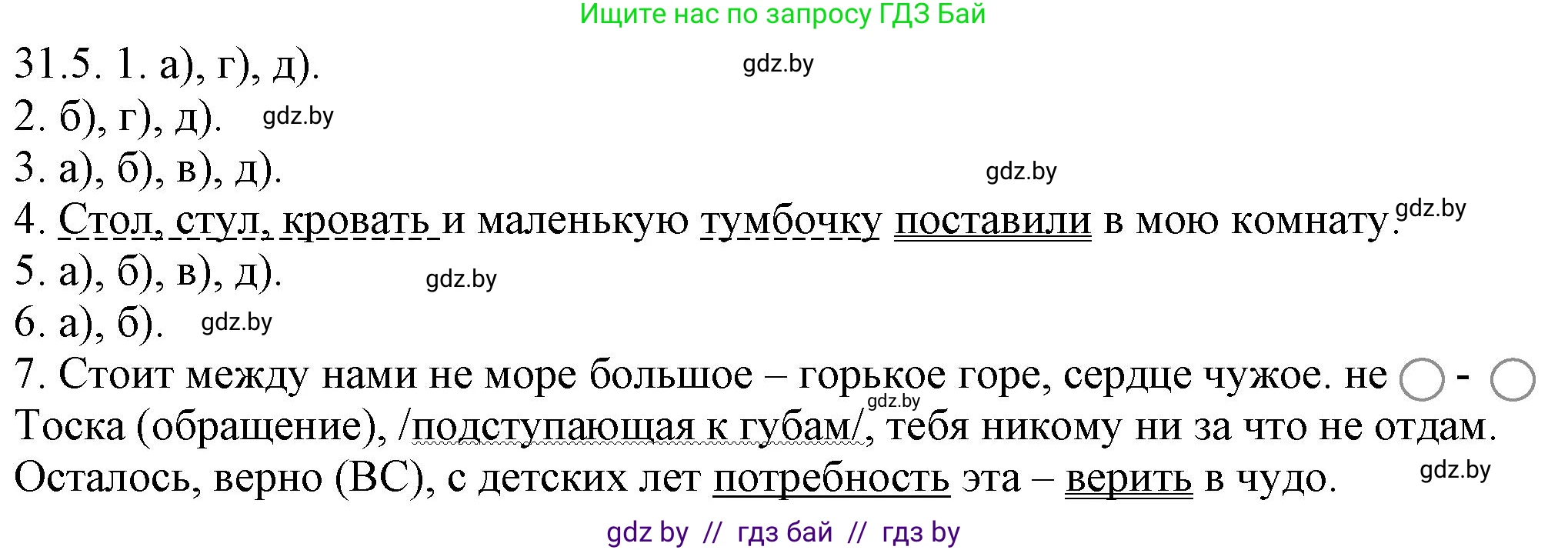 Русский язык, 11 класс Учебник, авторы: Долбик Елена Евгеньевна, Литвинко Франя Михайловна, Мурина Лариса Александровна, Шиманович Т В, Таяновская И В, Орловская О Я, издательство Национальный институт образования, Минск, 2021, страница 218, номер 31.5, Решение
