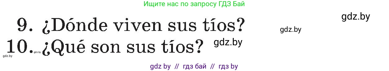 Испанский язык, 4 класс Учебник, авторы: Гриневич Елена Карловна, Бахар Лариса Николаевна, издательство Вышэйшая школа, Минск, 2019, красного цвета, Часть 1, страница 28, номер 62, Условие (продолжение 2)