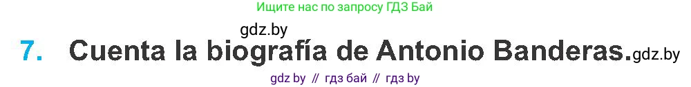 Испанский язык, 8 класс Учебник, автор: Гриневич Елена Карловна, издательство Вышэйшая школа, Минск, 2011, оранжевого цвета, страница 157, номер 7, Условие