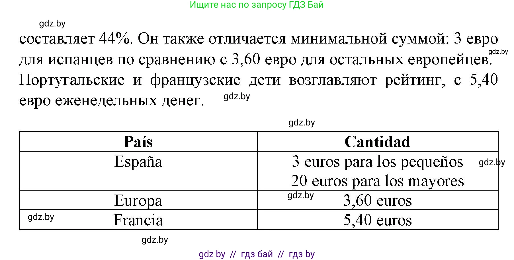 Испанский язык, 8 класс Учебник, автор: Гриневич Елена Карловна, издательство Вышэйшая школа, Минск, 2011, оранжевого цвета, страница 62, номер 13, Решение (продолжение 2)