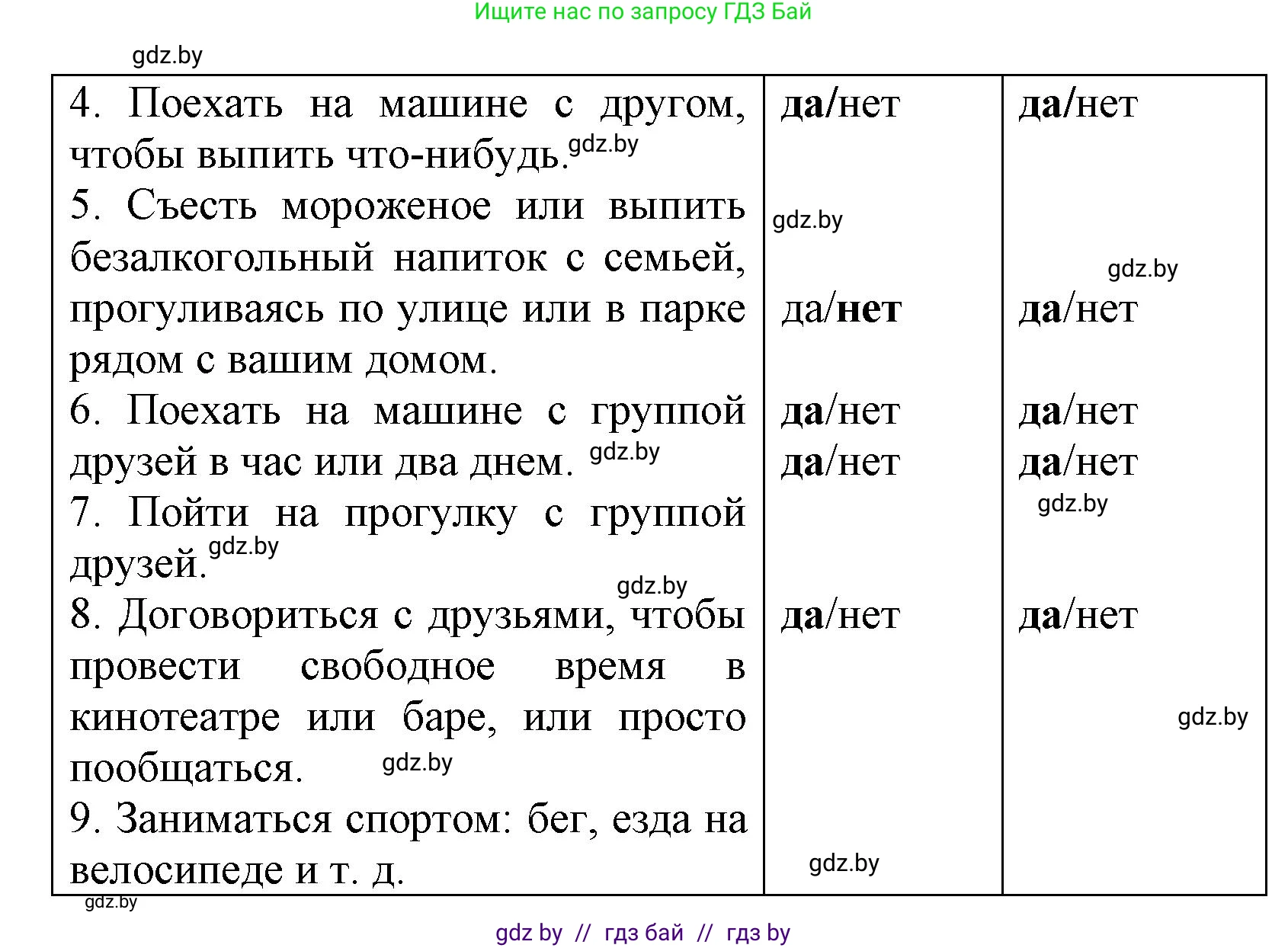 Испанский язык, 8 класс Учебник, автор: Гриневич Елена Карловна, издательство Вышэйшая школа, Минск, 2011, оранжевого цвета, страница 167, номер 8, Решение (продолжение 2)