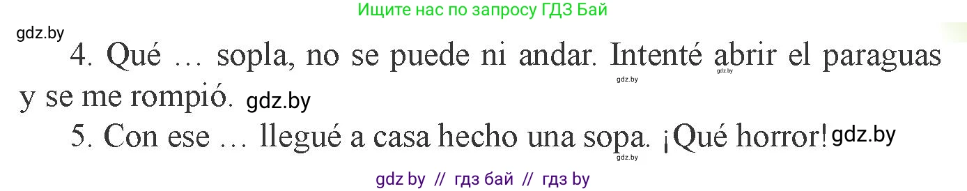 Испанский язык, 9 класс Учебник, авторы: Цыбулева Татьяна Эдуардовна, Пушкина Ольга Александровна, издательство Издательский центр БГУ, Минск, 2017, страница 56, номер 6, Условие (продолжение 2)