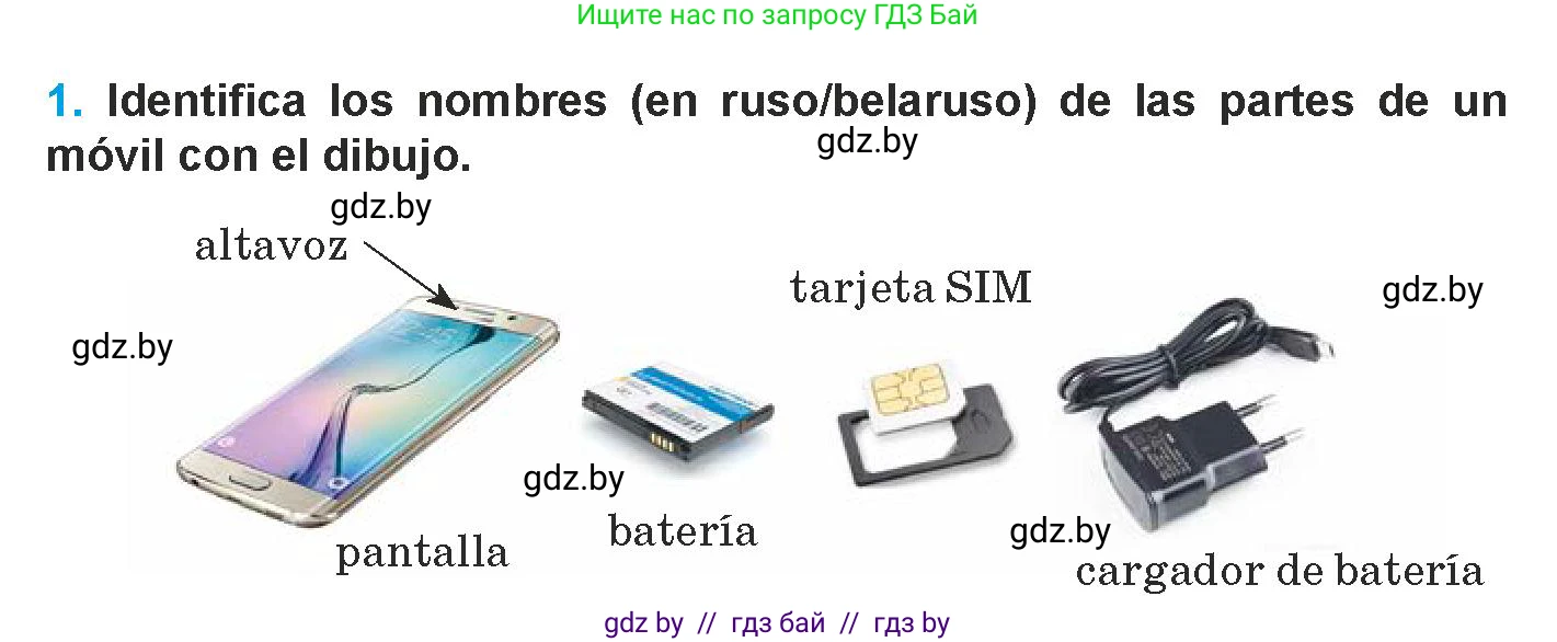 Испанский язык, 9 класс Учебник, авторы: Гриневич Елена Карловна, Янукенас Ольга Викторовна, издательство Вышэйшая школа, Минск, 2020, оранжевого цвета, страница 247, номер 1, Условие
