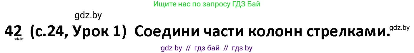 Испанский язык, 9 класс Учебник, авторы: Гриневич Елена Карловна, Янукенас Ольга Викторовна, издательство Вышэйшая школа, Минск, 2020, оранжевого цвета, страница 24, номер 42, Решение