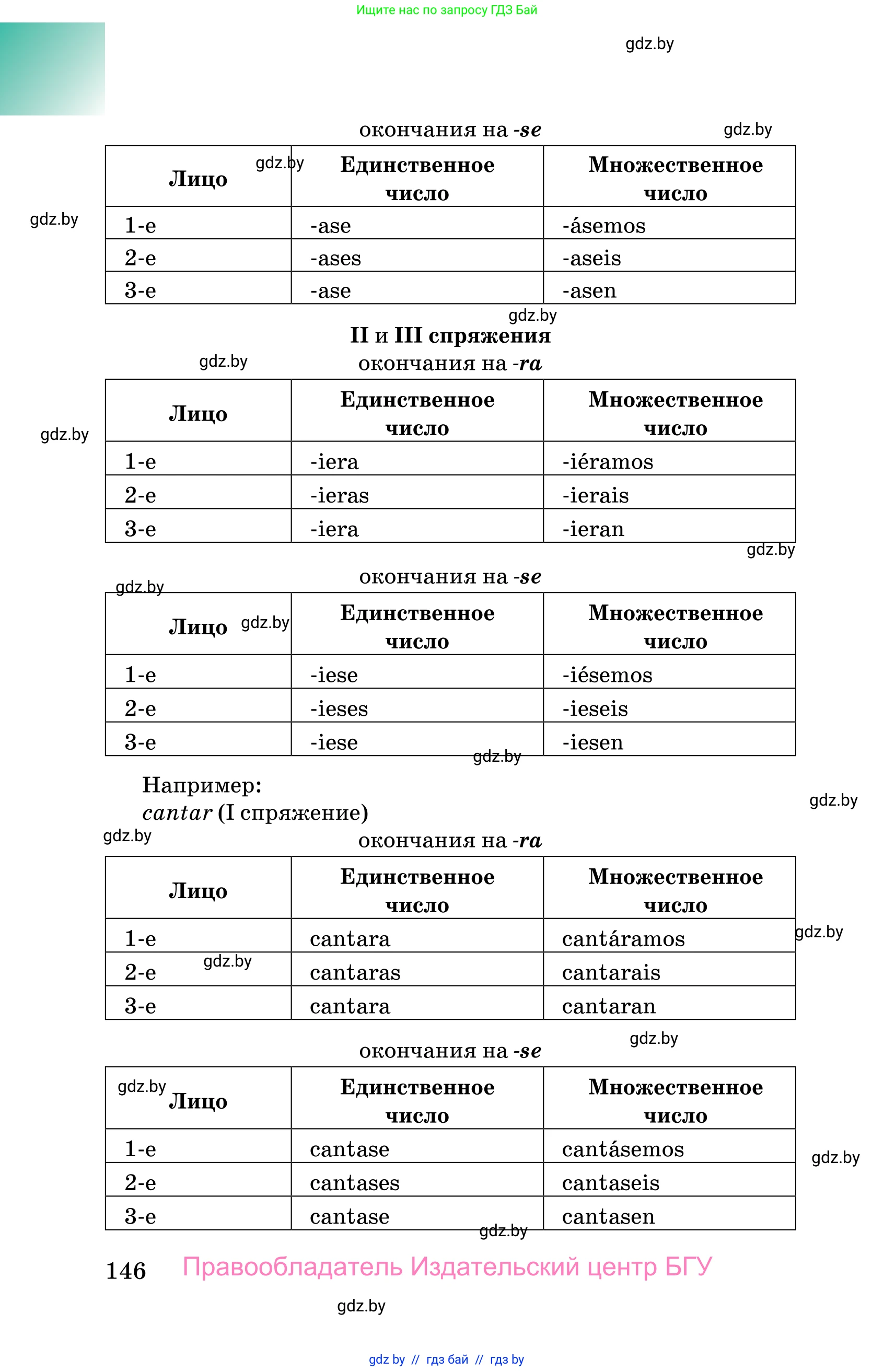 Испанский язык, 10 класс Учебник, авторы: Цыбулева Татьяна Эдуардовна, Пушкина Ольга Александровна, Карпиевич Галина Константиновна, издательство Издательский центр БГУ, Минск, 2019, оранжевого цвета, страница 146