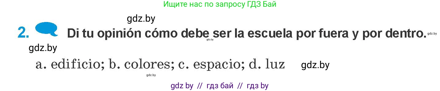 Испанский язык, 10 класс Учебник, авторы: Гриневич Елена Карловна, Янукенас Ольга Викторовна, издательство Вышэйшая школа, Минск, 2019, оранжевого цвета, страница 32, номер 2, Условие